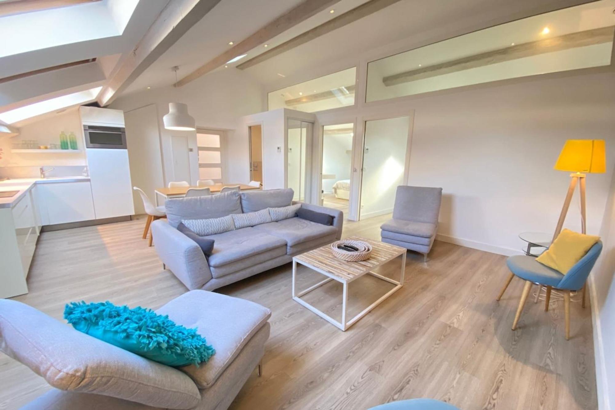 Modern & Bright 4-Room Apartment In Cannes Banane Zewnętrze zdjęcie
